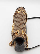 Gucci Diagonal Quilted Gg Monogram Canvas Marmont Shoulder Bag Eb0526irxde