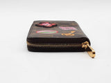 Louis Vuitton Monogram Long Patches Zippy Wallet Brown Aa0726orzsa