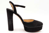 Jimmy Choo Black Velvet Maple Platform Pumps Size 38 Eb1125lxzdu