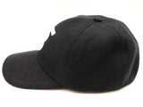 Burberry Tb White Embroidered Logo Black Cotton Baseball Hat Size Lg Do0526lxzde