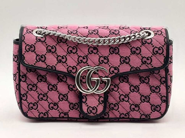 Gucci Gg Marmont Pink Handbag Aa0825ozxsa