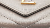 Yves Saint Laurent Monogram Grain De Poudre Embossed Flat Wallet Sd0226wzxdu