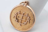 18k Yellow Gold Symbol Pendant 4.8 Grams Eb0626wixsa