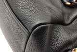 Prada Vitello Phenix Bauletto Black Leather Satchel Bag Eb0826ixzde