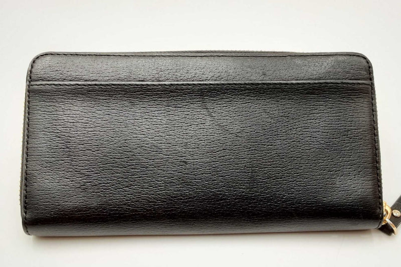 Kate Spade New York Black Zip Around Wallet Eb0125lxdu