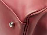 Hermes Kelly 50 Rose Pink Swift Leather Palladium Duffle Bag Do0623lxcrxmia