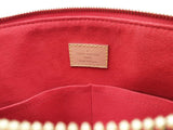Louis Vuitton Monogram V Tote Mm In Monogram Canvas & Red Leather Fw0626loxzdu