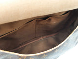 Louis Vuitton Saumur 35 Messenger Bag In Lv Monogram Coated Canvas Fw0125irxdu