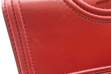Tory Burch Fleming Red Leather Shoulder Bag Eb0726pxde