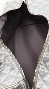 Christian Dior Lingot 50 Bag In Gray Cd Diamond Coated Canvas Fw0526exzdu