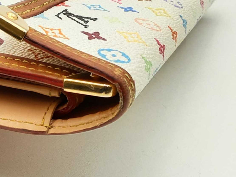 Louis Vuitton  Takashi Murakami Monogram Porte Tresor Wallet Eb1024oxzsa