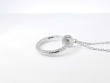 Cartier Juste Un Clou Pendant Necklace In 18k White Gold 5.7g Fw0526ocrxdu