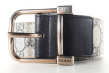 Gucci Gg Supreme Canvas Belt Size 90-36 Sd0626crde