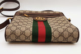 Gucci Gg Supreme Monogram Canvas Ophidia Crossbody Messenger Bag Eb0726wxzde