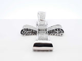 7.24 Cttw Diamond & 14k White Gold Cross Pendant 27.6 Grams Fw0725orzxdu