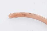 Gucci Icon 18k Rose Gold Cuff Bracelet 8.9 Grams Gucci Size 17 Eb0226erxsa
