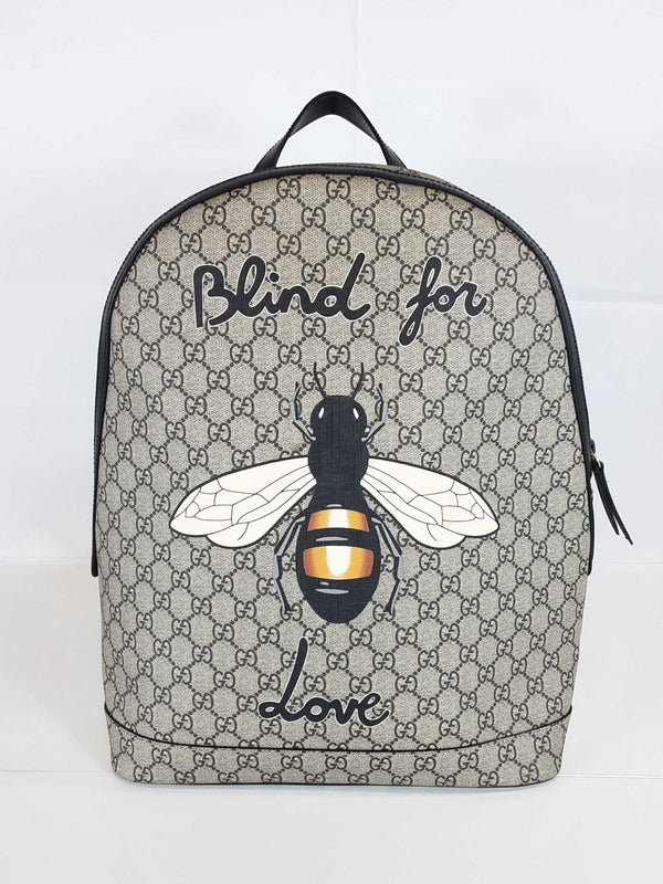 Gucci Gg Supreme Blind For Love Dome Backpack Sd0725rzxde