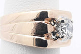 0.5ctw Diamond Ring In 14k Yellow Gold 8.4 Grams Size 6 Eb0126exzsa