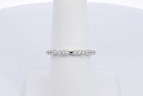 0.3ctw Lab Grown Diamond Ring In 10k White Gold 1.9 Grams Size 7 Eb0625lwodu