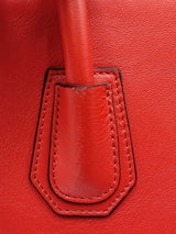 Givenchy Antigona Satchel In Red Leather Fw0725lrzdu