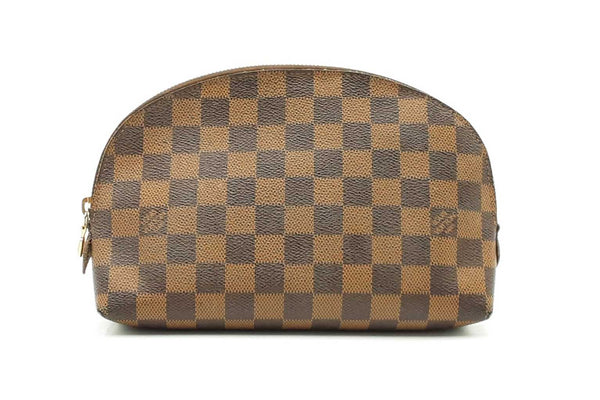 Louis Vuitton Damier Ebene Coated Canvas Cosmetic Pouch Fw0525lrxdu