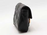 Gucci Gg Marmont Mini Shoulder Bag Black Aa0826worsa