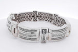 6.84cttw Diamond Bracelet In 14k White Gold 103 Grams 8 Inch Eb0526erxzsa