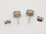 Citrine 0.925 Sterling Silver 4.5g Necklace Stud Earrings Ensemble Do0925lide