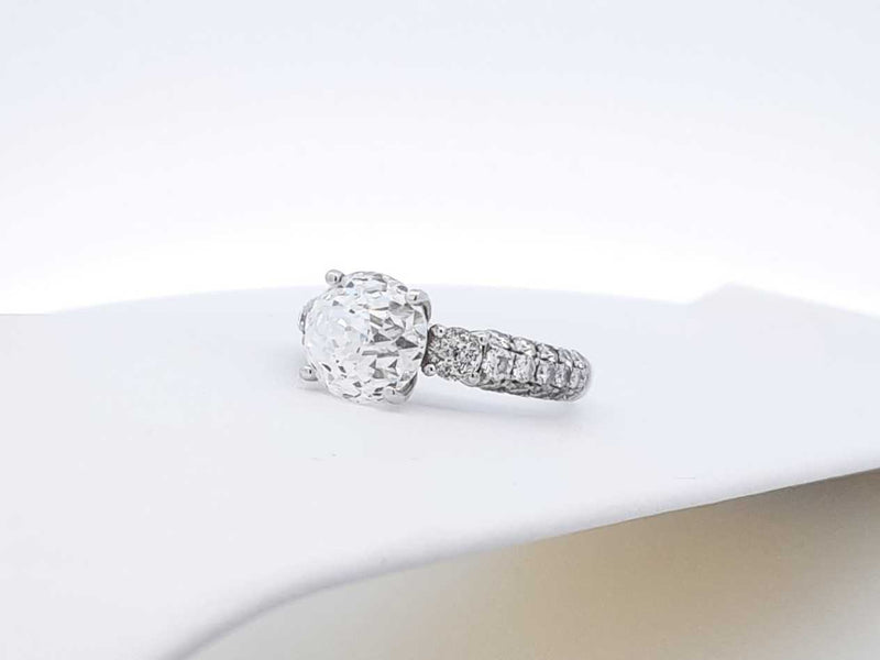 5.22 Cttw Jubilee Diamond & 14k Gold Ring With Cert 5.2 Grm Size 7 Fw0525lrzxzdu