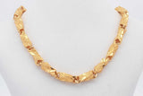 22k Yellow Gold Link Necklace 38.2 Grams 19 Inch Eb0726pxxzsa