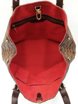 Louis Vuitton Hampstead Mm Bag In Damier Ebene Coated Canvas Fw0626irxdu