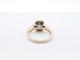 1.03 Cttw Diamond & 14k Yellow Gold Ring 4.6 Grams Size 6 Fw0825rzxdu