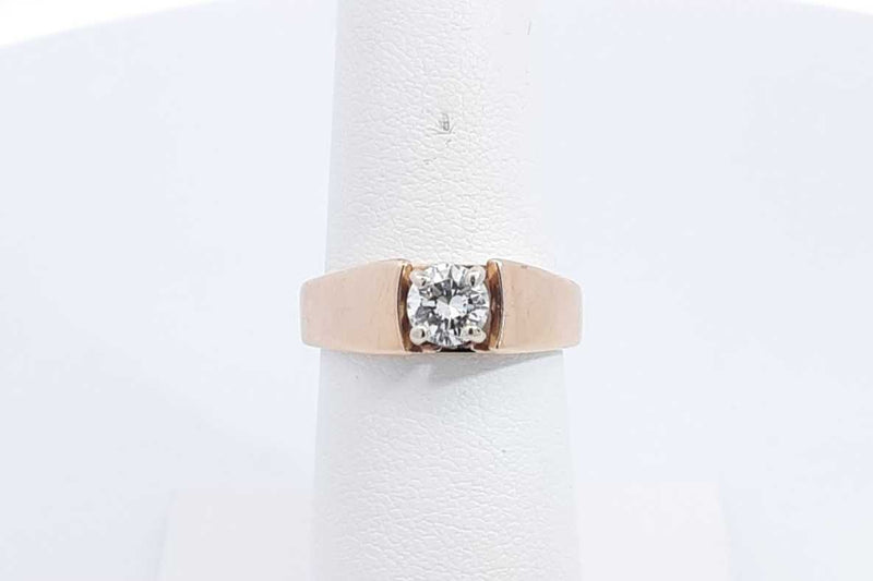 Approx. 0.5ctw Diamond Ring In 14k Yellow Gold 4.9 Grams Size 6.25 Eb1224rxzsa