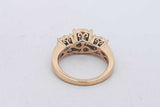 0.74cttw Diamond Ring In 14k Yellow Gold 4.2 Grams Size 5 Eb0926ixzsa