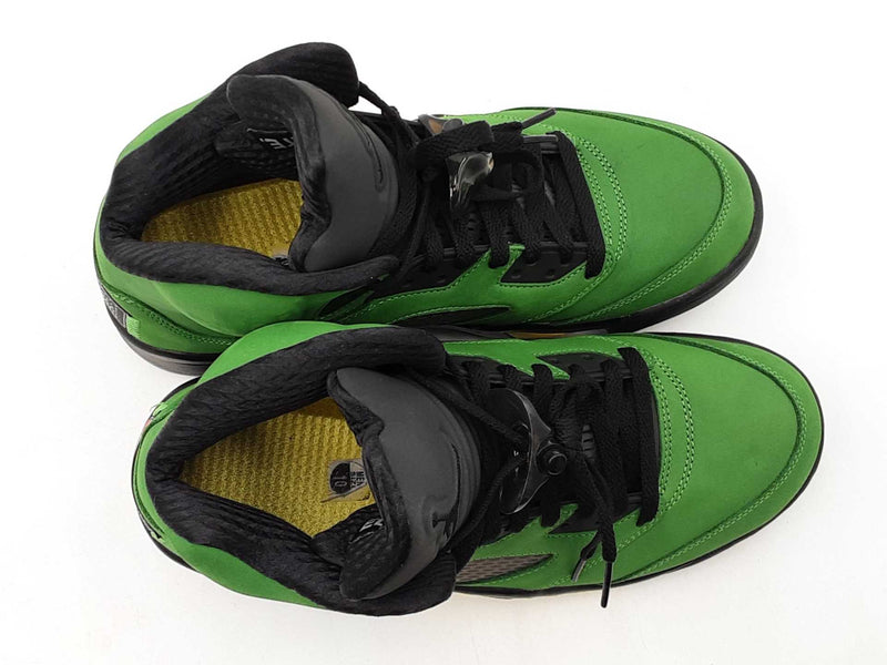 Nike Air Jordan 5 Retro Se "Oregon Ducks" Suede Sneakers Size 10 Fw0825lozdu