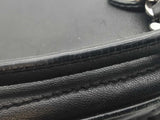 Moschino Black Leather Biker Crossbody Bag Eb0426rxde