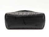 Yves Saint Laurent Loulou Small Matelassé Chain Bag In Black Lambskin Fw0726crxdu