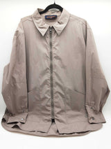 Louis Vuitton Gray Zip Up Technical Shirt Jacket Size Italian Xxl Do1025prxde