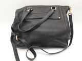 Michael Kors Gilmore East West Black Leather Satchel Sd1225lzde