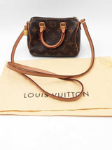 Louis Vuitton Monogram Nano Speedy Crossbody Bag Eb0126ixzdu