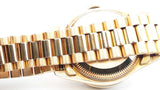 Rolex Oyster Perpetual Datejust President Watch In 18k Yellow Gold & Diamonds 26mm 71.5 Grams Fw0825ixzdu