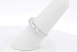 2.1cttw Lab Grown Diamond Ring In 14k White Gold 2.5 Grams Size 6.75 Eb0826exzsa