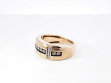 0.27 Cttw Diamond Wedding Band In 10k Yellow Gold 5.5 Grams Size 7.5 Fw0526ocrdu