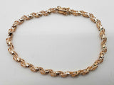 Emeralds 14k Yellow Gold 6.5g Tennis Bracelet 7.25 In Do0726pxzde