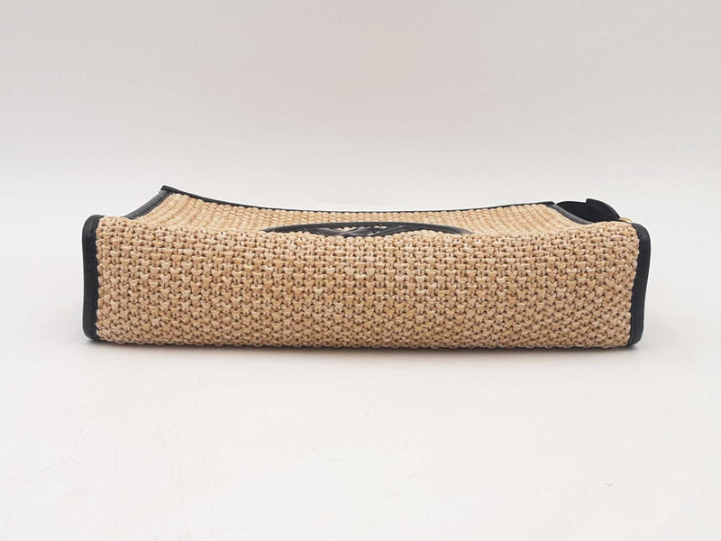 Louis Vuitton Raffia Calfskin Monogram Giant Pouch Sd0825lzxzsa