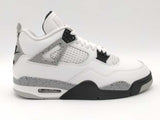 Jordan Retro 4 White Cement White Shoes Size 9.5 Aa0926lzxsa