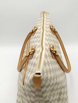 Louis Vuitton Damier Azur Saleya Shoulder Bag Eb1026cxzsa