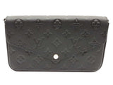 Louis Vuitton Black Monogram Pochette Felicie Handbag Sd0726rzxde