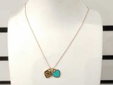 Tiffany & Co. Heart Pendant Chain 18k Yellow Gold 4 Grams 18 Inch Mk0726wormia