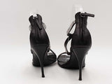 Giuseppe Zanotti Leather Crystal Embellished Sandals Black Size 37.5 Aa0626crsa